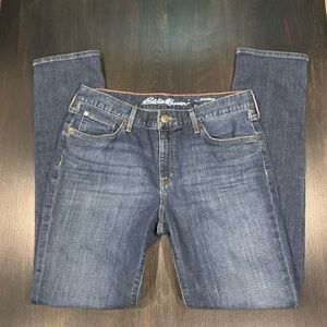 Eddie Bauer Boyfriend Slim Straight Leg Jeans Size 8
